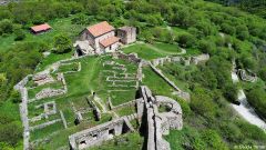 09 Die Anlage in Dmanisi von oben