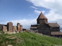 09 Kloster Sewanawank  auf der Halbinsel im Sevansee